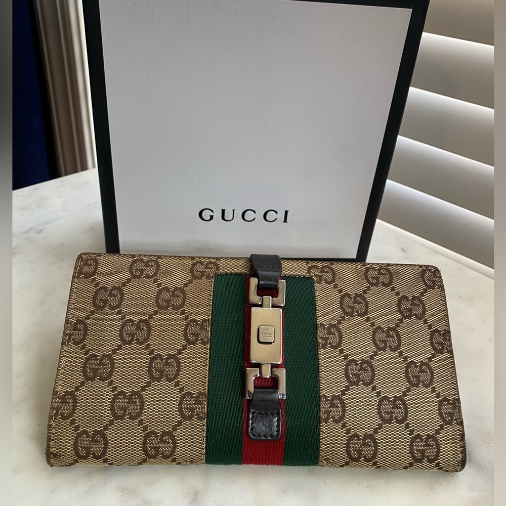 Gucci Sherry line Jackie Wallet